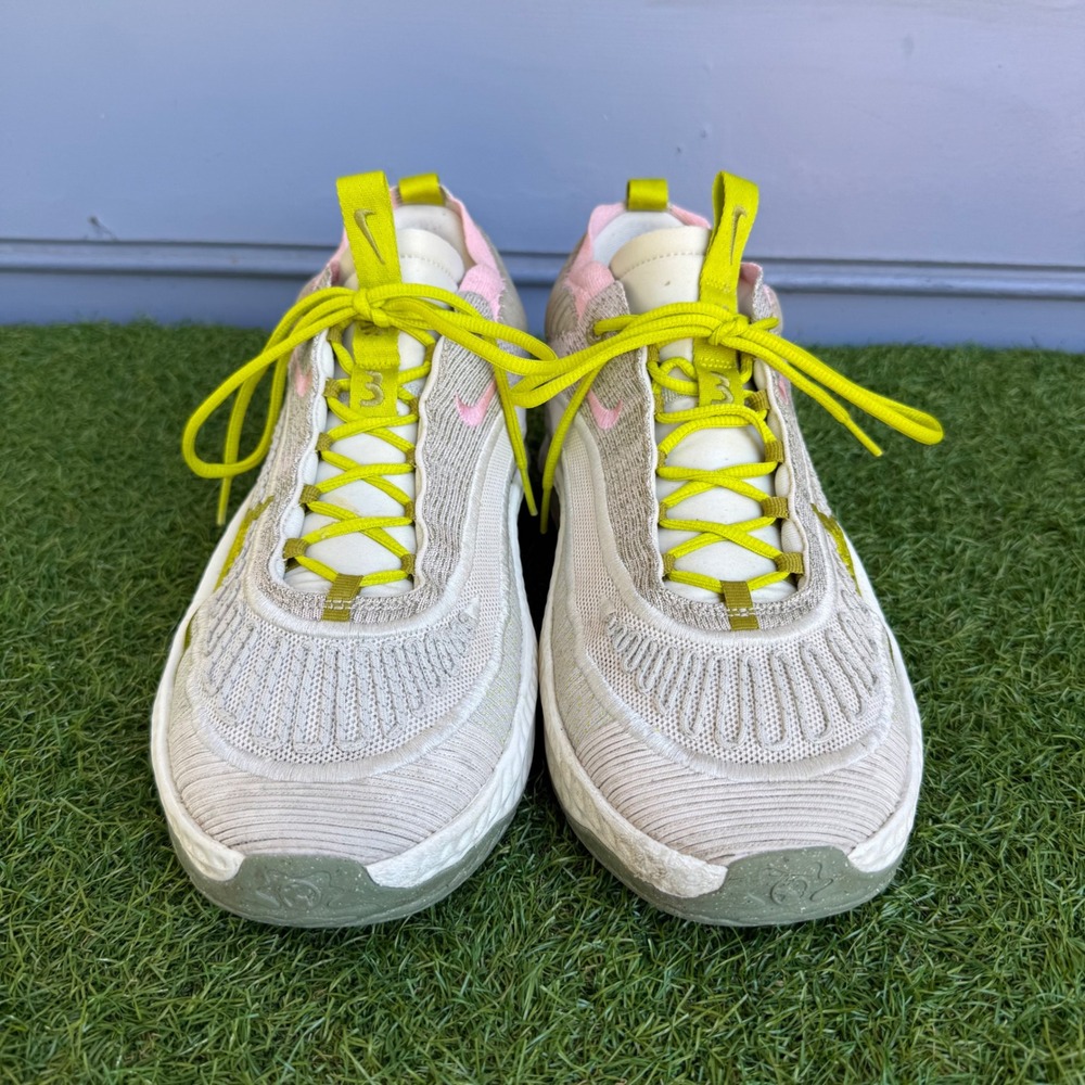 Nike Cosmic Unity 3 Pale Ivory‎ Pink Lime Mens Basketball Shoes Size 13 DV9087